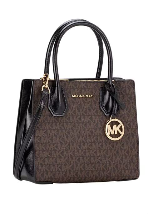 michael michael kors mercer studded medium messenger|Michael Kors mercer medium satchel.